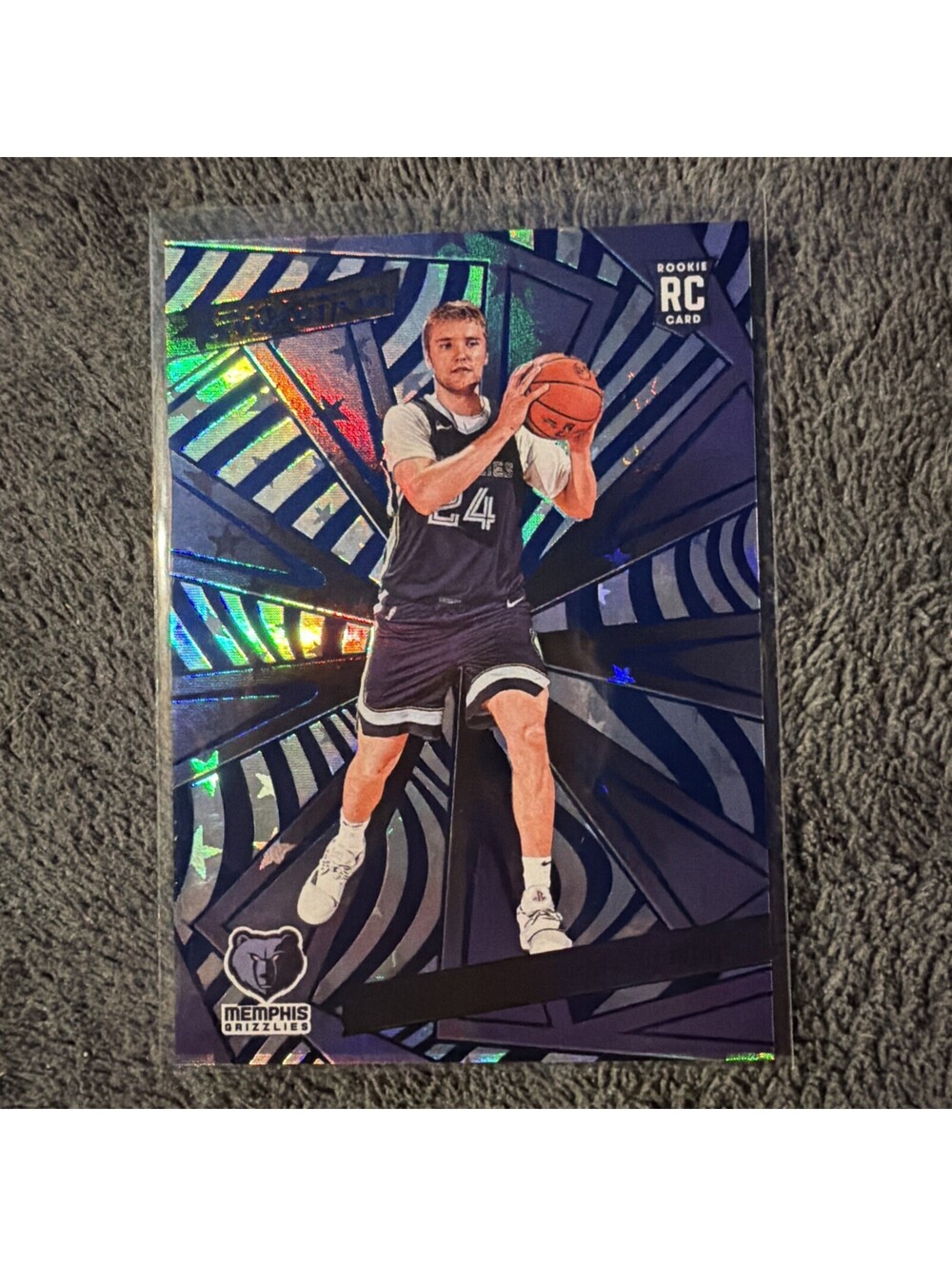 Cam Spencer 2024-25 Panini Revolution 19/98 Cosmic RC Grizzlies #147
